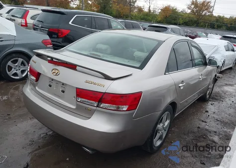 2007 Hyundai Sonata Limited/Se V6 from USA, damaged, VIN 5NPEU46F37H217990